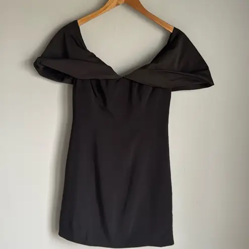 Monique Lhuillier ML Luna Crepe Mini Dress