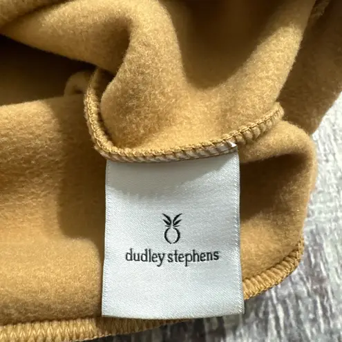Dudley Stephens Park Slope Turtleneck Fleece Tan Size XS