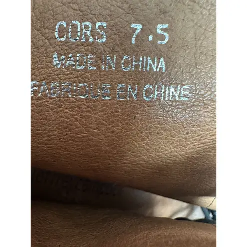 Jeffrey Campbell  Cors Lace Up Chunky Heel Boots Booties Heels Size 7.5 - Image 7