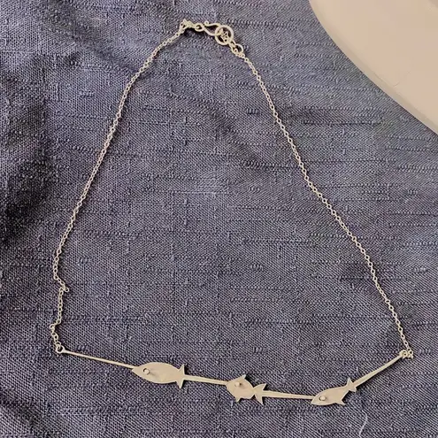 One of a kind Silver Fish Necklace