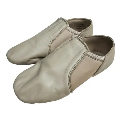 Capezio Split Sole Jazz Shoes Tan 11M Little Kid Runs Small Preowned