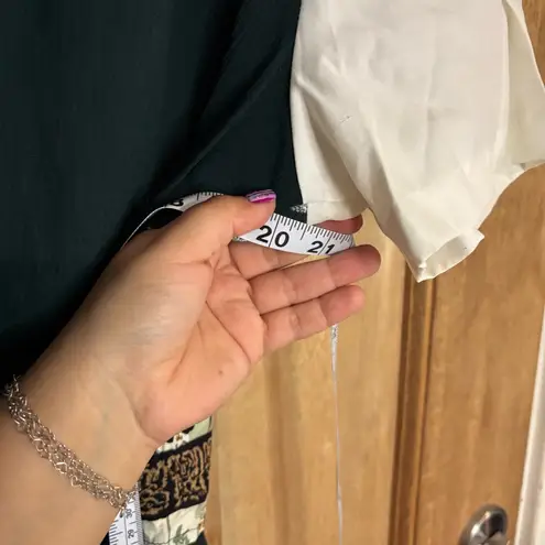 Vintage miss Donby women’s Floral Patchwork jumpsuit short size 14 Green