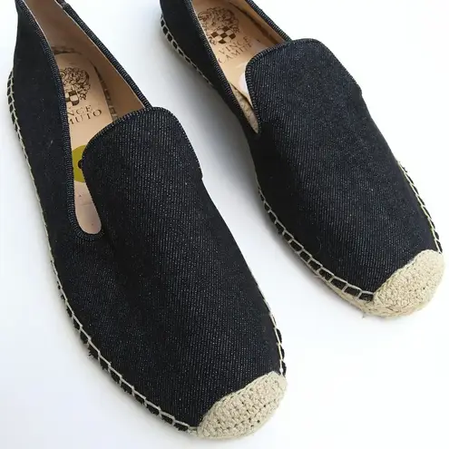 Vince Camuto denim espadrille slip on flats