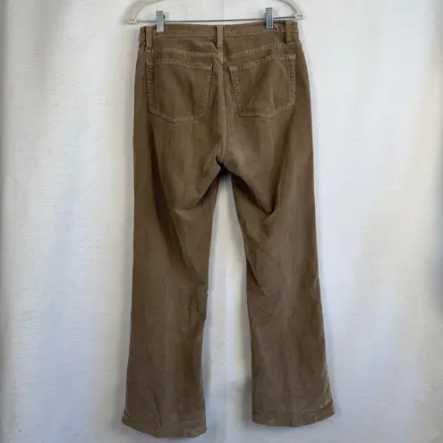 NYDJ Jeans Corduroy Bootcut Pants Tan Women's Size 8 Stretch Casual Cozy