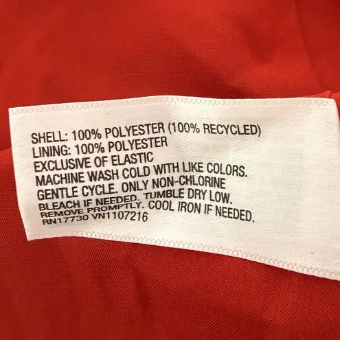 Isabel Maternity Long Sleeve Corsetry Woven Maternity Shirt Red Size Small NEW!