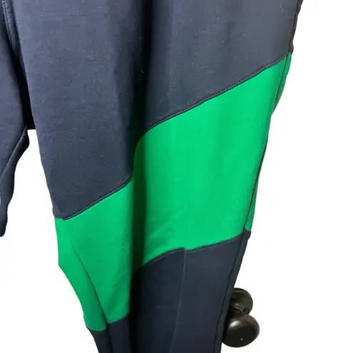 Ralph Lauren Lauren  Black Label navy and green joggers. Size: Large