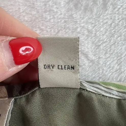 Amanda Smith VTG Y2k 8 Skirt Silk Slip Fairy Whimsy Bella Swan Midi Coquette Green Flowy