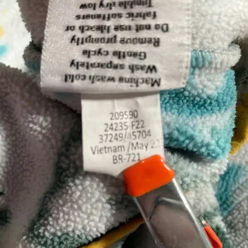 REI Coop Outdoor Afro Hoodie Small Pullover 1/4 Zip Hiking Packable Travel Flaw Green