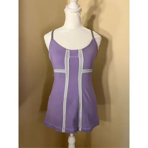 Lululemon  Lavender Purple Mynah Athletic Tank Top Size 6