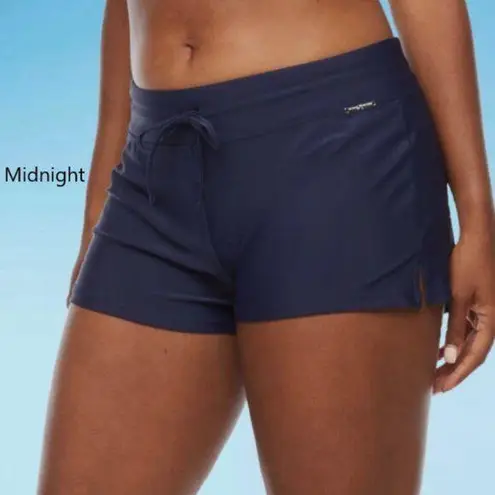 ZeroXposur Plus Size Woman's 16 Swim Shorts Navy Blue NWT!!