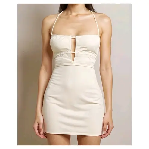 Camila Coelho CAMILA COELHO Aomi Mini Dress Cream Small $218 NWT
