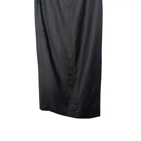 Vintage Barry Bricken Brown Maxi Skirt Career Formal Office Women's Size 6