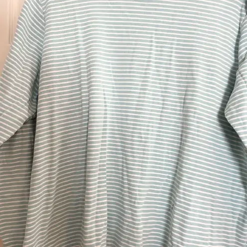 CJ Banks Striped Long Sleeve T