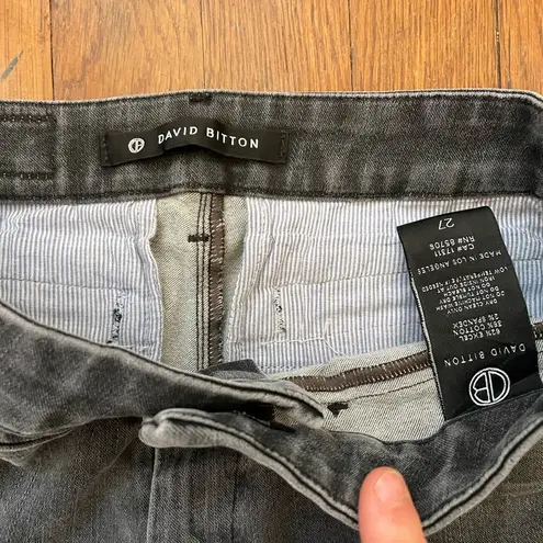 Buffalo David Bitton David Bitton Gray Wash Skinny Jeans - Size 27