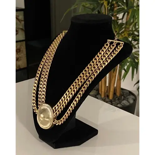 Erwin Pearl Signed Vintage Gold Tone Multi