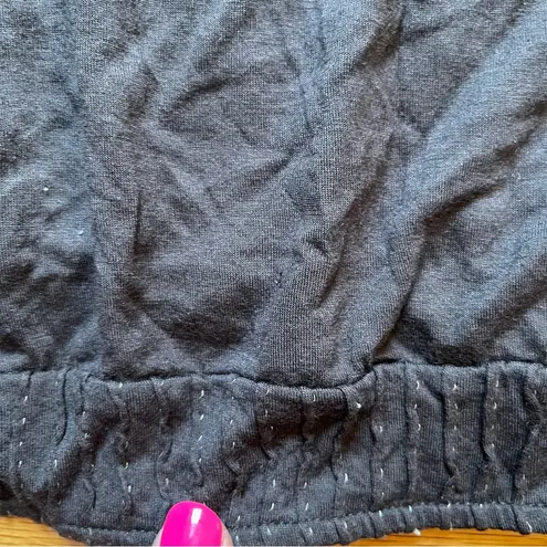 All saints metallic threaded blouse size 14