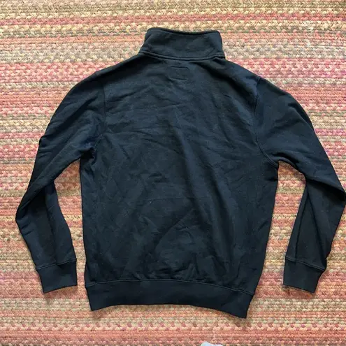 SPORTIQE BLACK QUARTER ZIP PHX AZ COYOTES PULLOVER SWEATER Size M