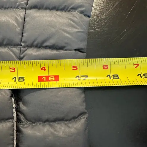 Stio Womens Small Down Puffer Vest Sleeveless Full Zip Quilted Gray Lightweight