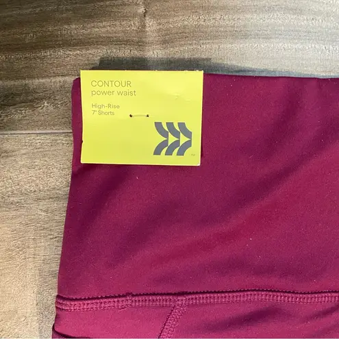 All In Motion NWT  Contour High-Rise Purple 7” Bike Shorts