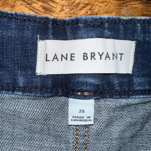 Lane Bryant  flex magic high rise girlfriend straight 20 jeans