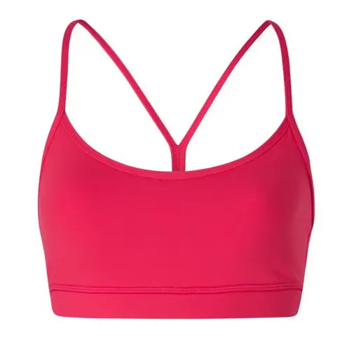 Lululemon  Flow Y Bra IV in Pink Boom Juice Sz. 6