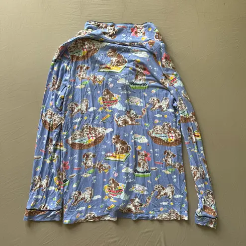 Nick & Nora Nick & Nara Dog Printed Pajama Shirt