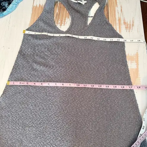 Rumored Cloud Nine Racerback Textured Maxi Dress Blue Size Small Resort Wear