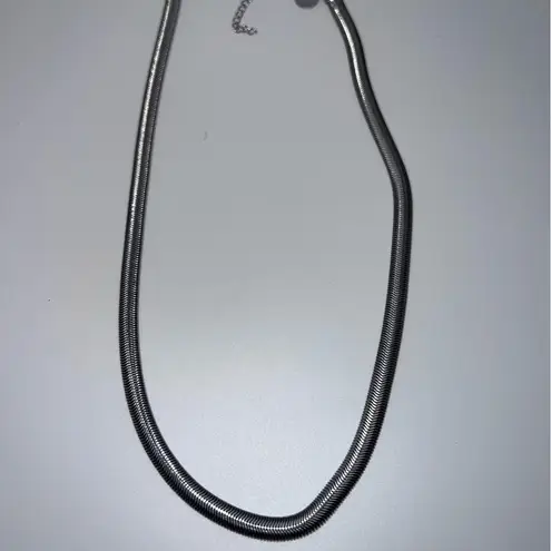 Purelei German made Snake Chain Necklace and Bracelet set. Brand new Silver