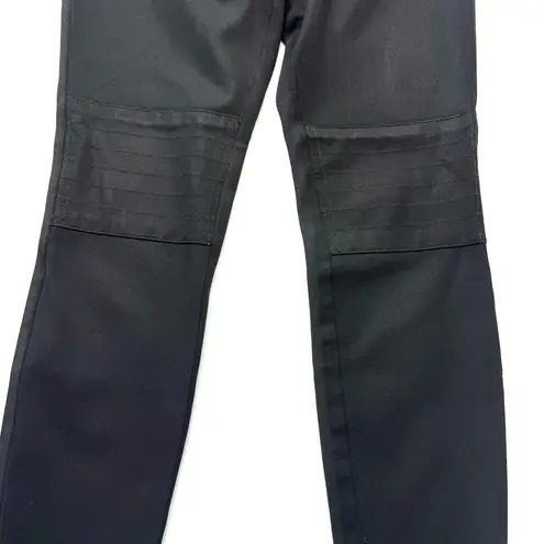 Banana Republic  Pants Sloan Fit Moto Jeans Black Size 2