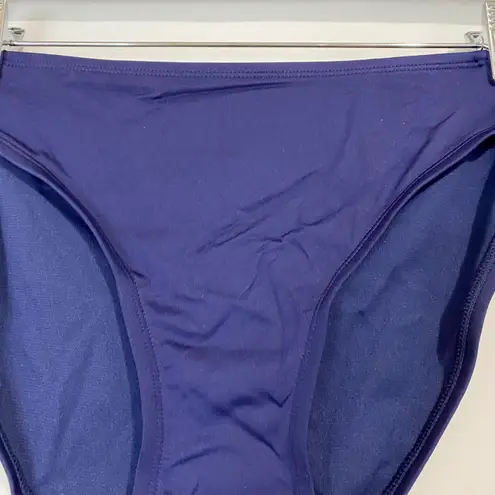 Kona Sol Women’s Medium Coverage Hipster Bikini Swim Bottom Blue Size Large NWT