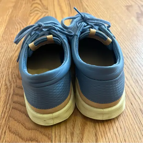 Ecco S-lite retro blue Spikeless athletic golf shoes