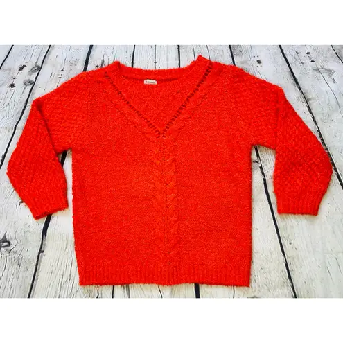 Daniel Cremieux Vibrant Orange Sweater
