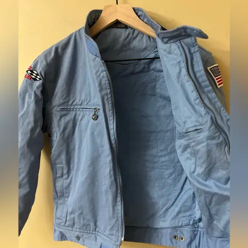 A2Z Racer Racing Jacket, Blue, Small 6