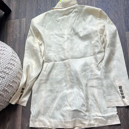 Muma World Jacquard Blazer Creme