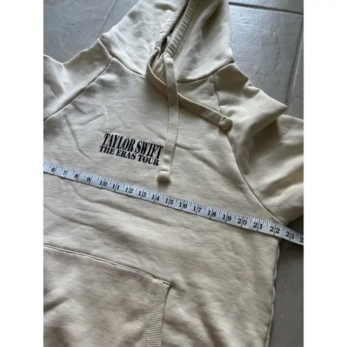 Taylor Swift Taylor Swift Hoodie Womens Medium Tan Eras Tour Pullover Sweatshirt Concert - Image 10