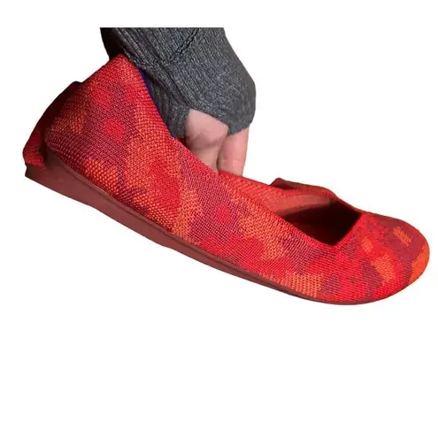 Rothy's Rothy’s Red (Rare) Botanicamo Flats Women's Sz. 10