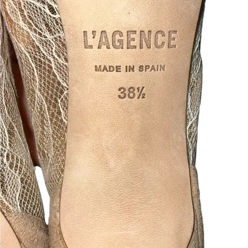 L'Agence L’AGENCE Simone Lace Pumps