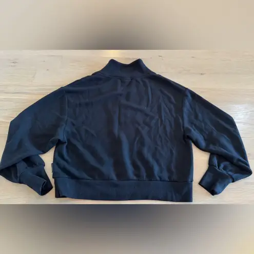 Varley Davidson Womens Half Zip Sweatshirt black size medium