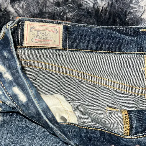 ORIGINAL POLO RALPH LAUREN DENIM SHORTS Blue Size 30