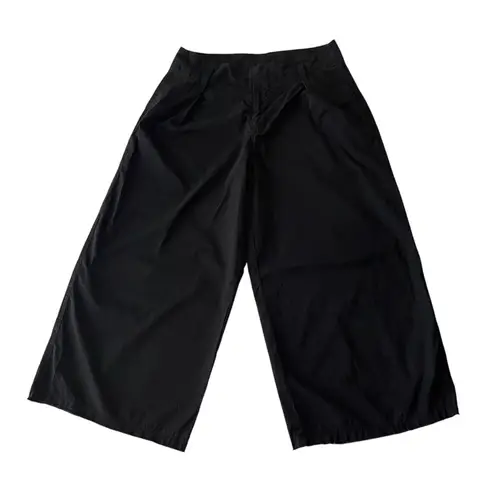 Velvet by Graham & Spencer Wide Leg Crop Fit Pants Black Size 8