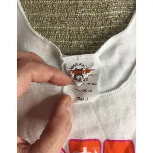 Hooters B25-5 New Girl Uniform Breast Cancer Pink Ribbon Tank South Tampa Small