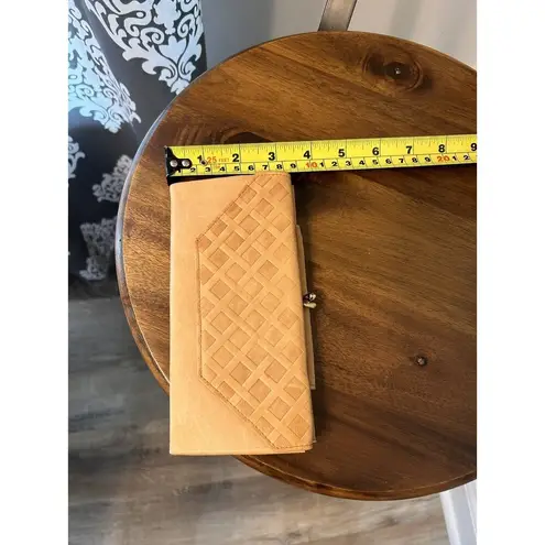 Vintage Princess Gardner Wallet Top Grain Lambskin Light Tan Very Good Condition