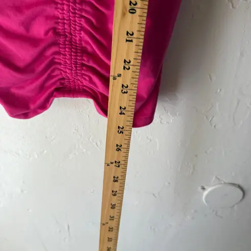 Soybu Pink Ruched Racerback Active Tank Top Size M Yoga Workout Stretch