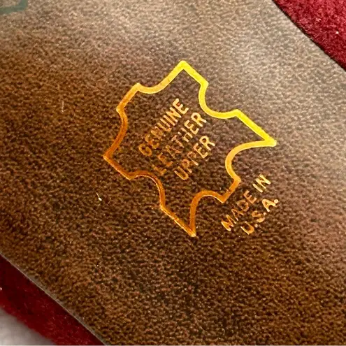 Vintage 80s Selby Sz 10 Americana Flats Wonder Woman Leather Suede Shoes Cosplay Blue