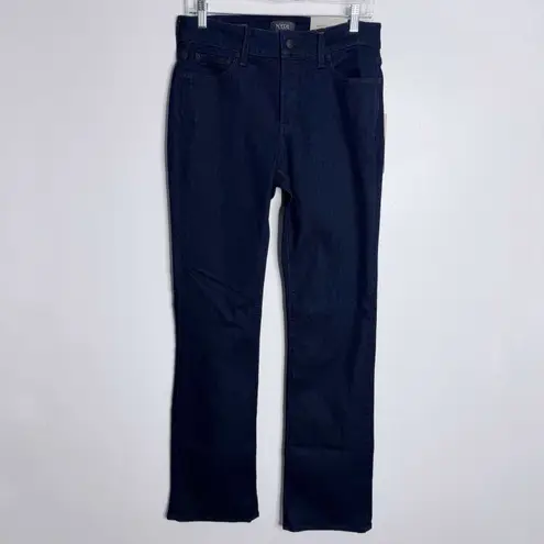 NYDJ NWT Barbara Bootcut Jean In Rinse Dark Blue Wash Size 8