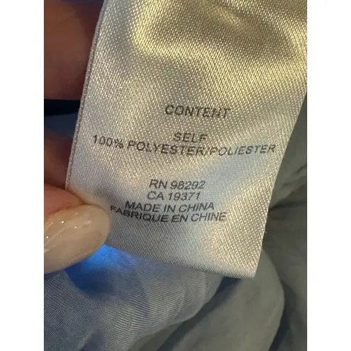 Tibi Jumpsuit Women 4 Blue Tie Waist Sleeveless Boho Cottagecore Ruffle Hem