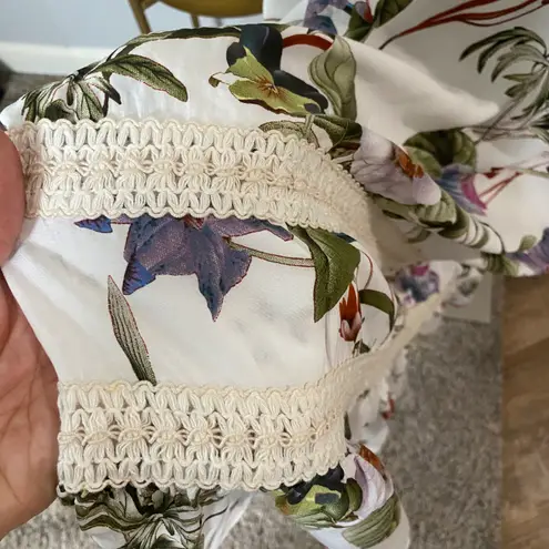 Doe & Rae Multi-Color Floral Tank Dress Size Large