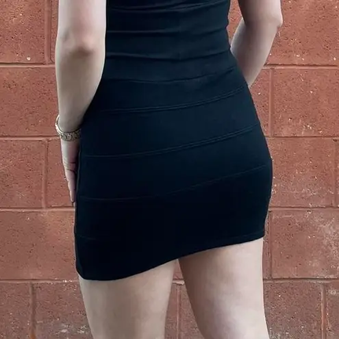 Black Bodycon Mini Skirt Size M