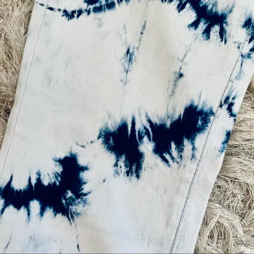 NEW Bleach Dye Skinny Jeans Blue Size 24