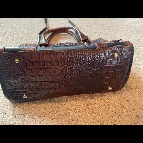 Brahmin  Black & Brown Leather Handbag